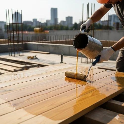 SHUTTERING OIL